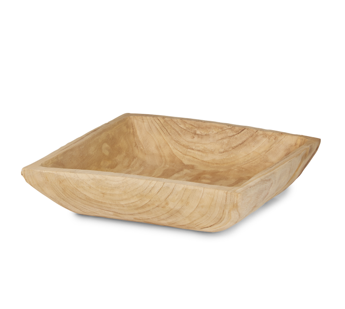 19" Square Sedona Wood Bowl WD1004