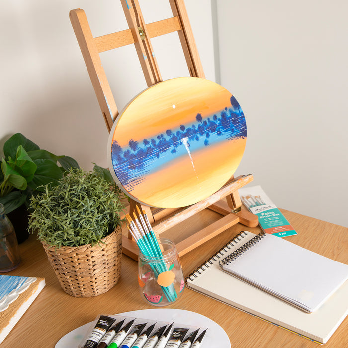 6 Piece Paint Brush Set - Small