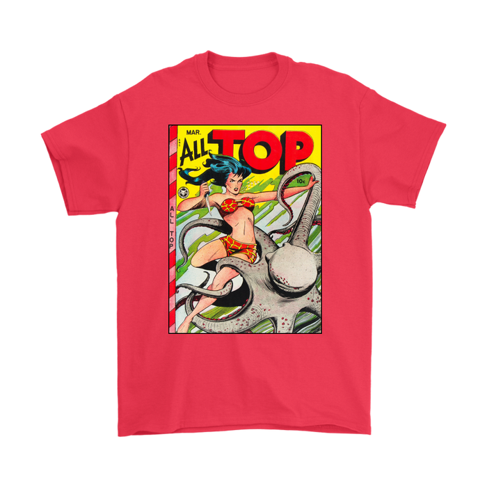ALL TOP COMICS 1949 - GOLDEN AGE TURBO TEE!