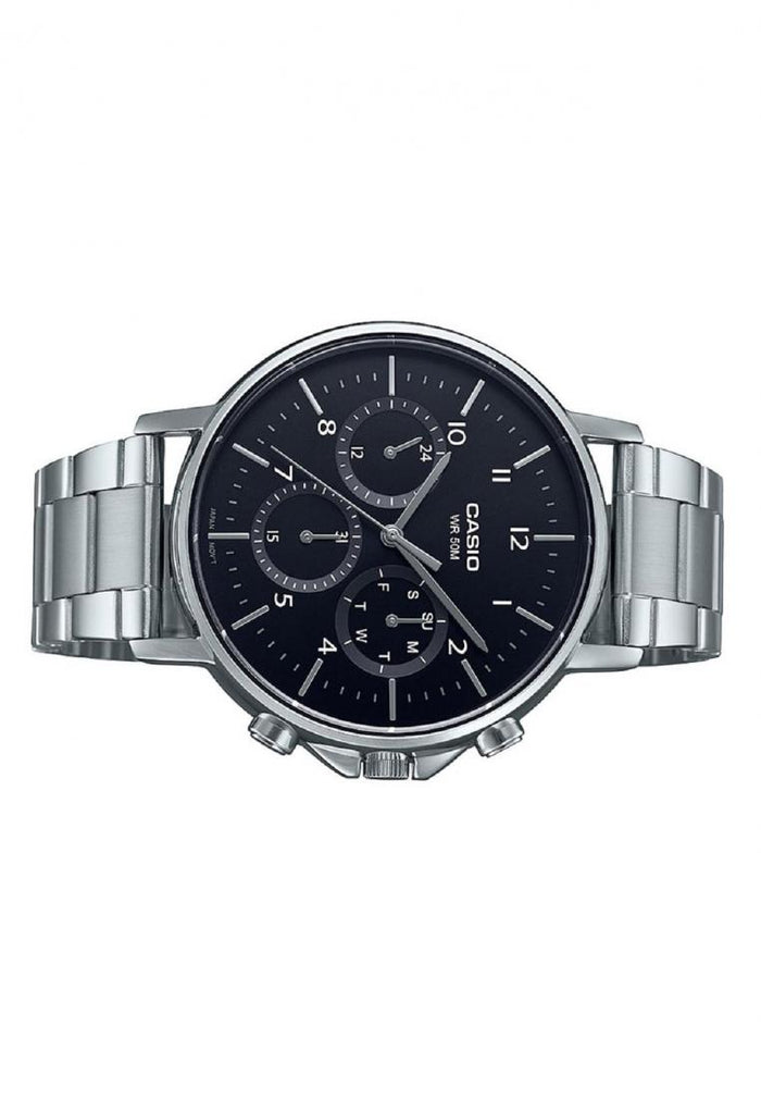 Casio MTP-E321D-1A Analog Stainless Steel Strap Watch For Men-Watch Portal Philippines
