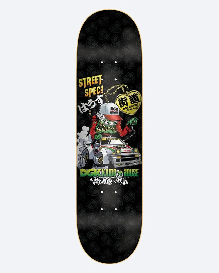 DGK x Kaido House Wide Open Embossed Deck 8.06
