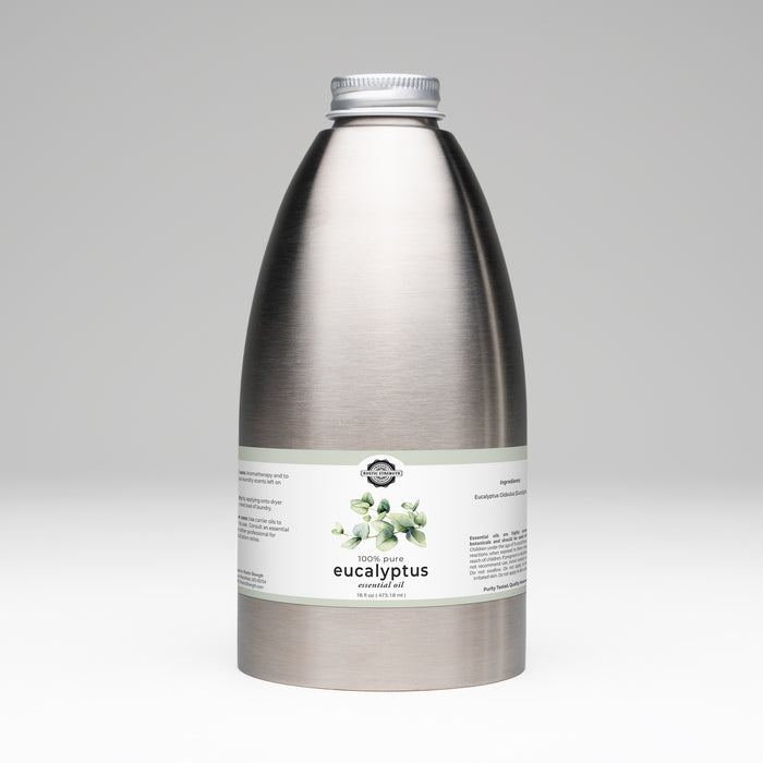 Rustic Strength - Essential Oil | 16oz Stainless Steel Bottle | Eucalyptus
