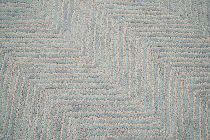 5x8 and 8x10 Hand Made Woolen Modern Pink and Gray Area Rug | EVE002 - The Rug Decor