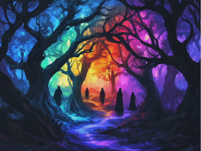 Haunted Forest Lights