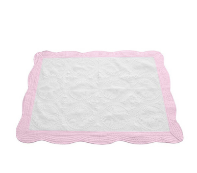 White/Pink Trim