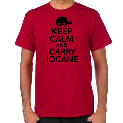 Keep Calm and Carry Iocane Men's T-shirt