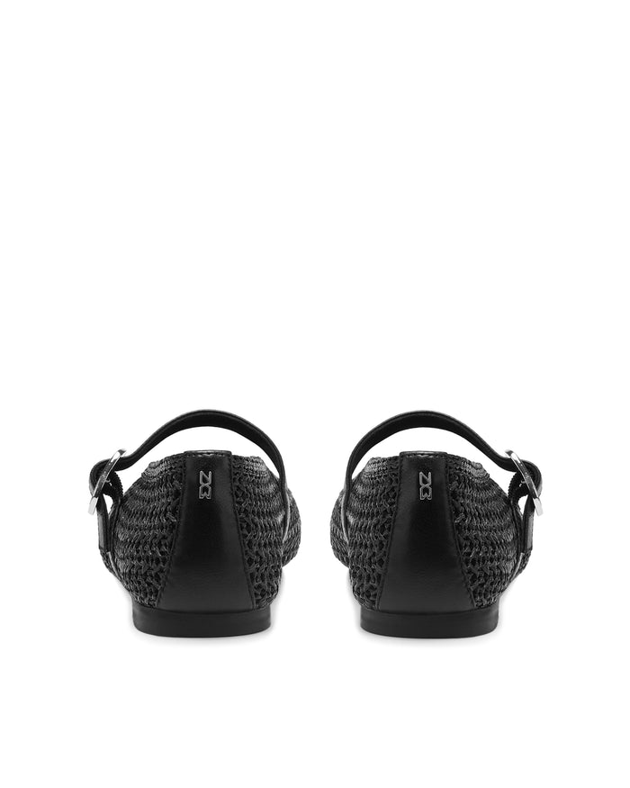 Lova Black Raffia