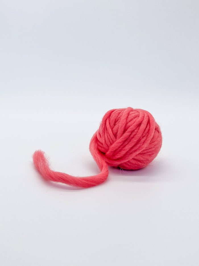 Merino Wool Yarn - 16 Colors: Hot Pink