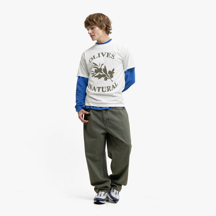 Museum of Peace & Quiet Olives T-Shirt / White