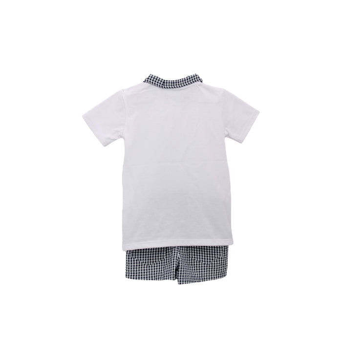Nautic Navy Gingham 2-piece Set