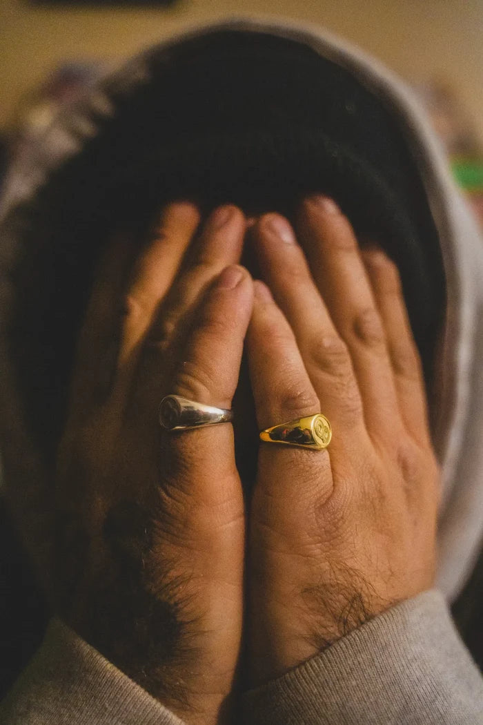 "OO" Signet Ring