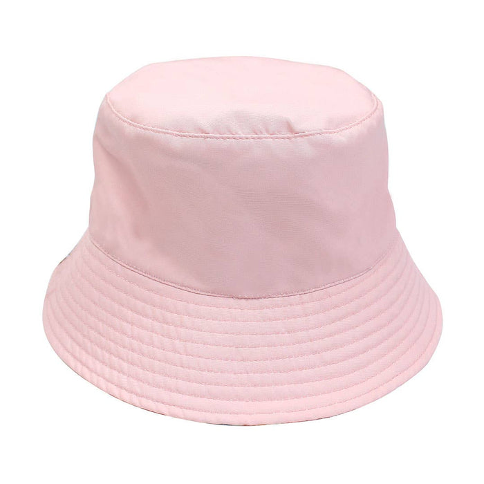 Sandy Seashells Pink Reversible Beach Baby Bucket Hat: Beige/Multi / Baby