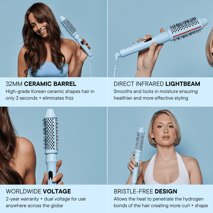 Sky Blue Infrared Thermal Brush