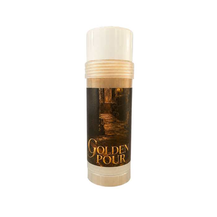 The Golden Pour – Inspired by Angels' Share on the Rocks | Shave Stick