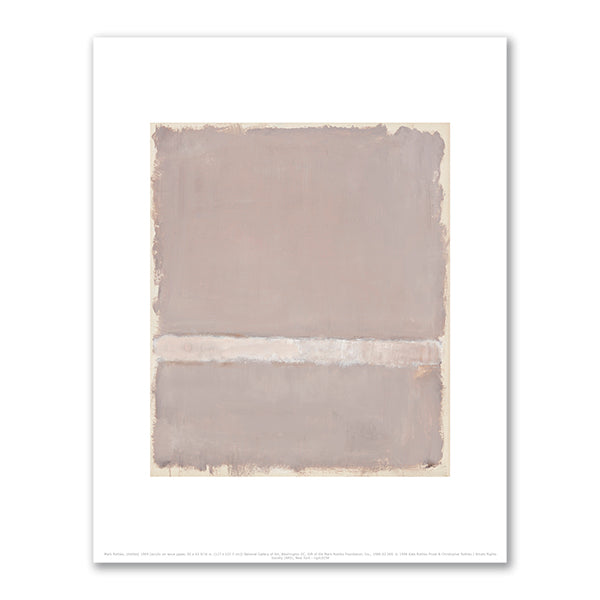 Mark Rothko, Untitled, 1969, National Gallery of Art, Washington DC. © 1998 Kate Rothko Prizel & Christopher Rothko / Artists Rights Society (ARS), New York. Fine Art Prints in various sizes by Museums.Co