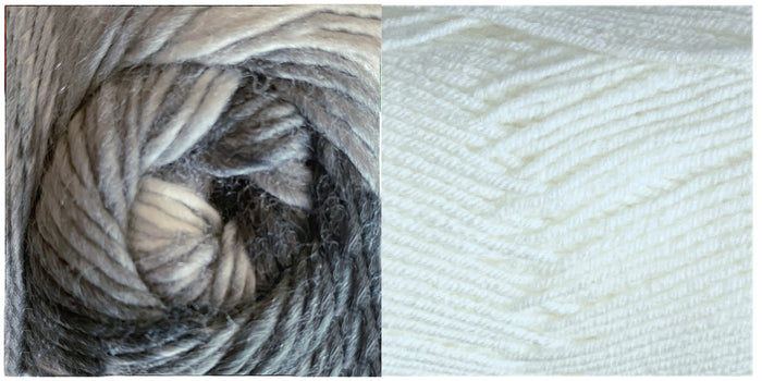 WHITE + PLATINUM - Embossed Flora Throw KIT