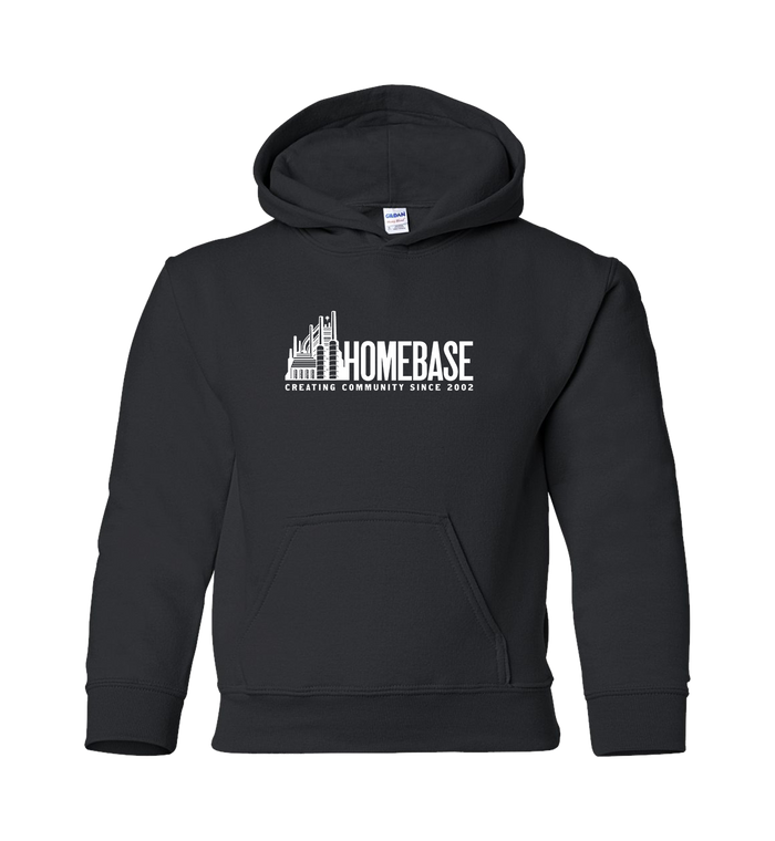 Youth Steel Stacked Hoodie