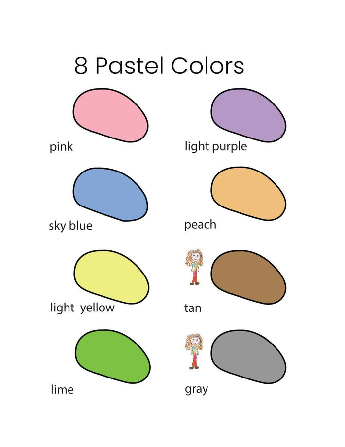16 Colors in a Muslin Bag