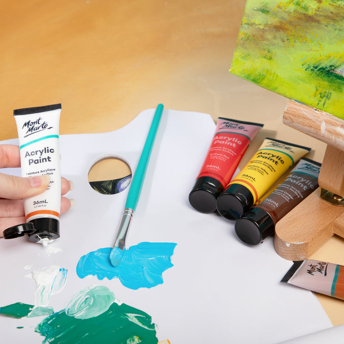 16 piece x 36mL Acrylic Paint Set
