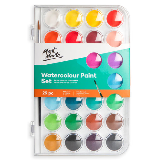 29 Piece Watercolour Cake Set