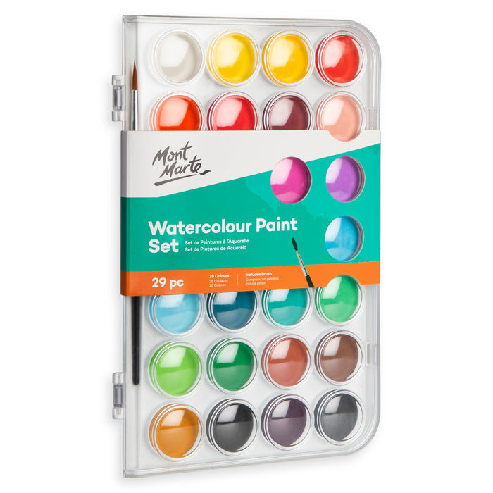 29 Piece Watercolour Cake Set