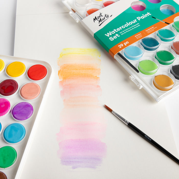 29 Piece Watercolour Cake Set