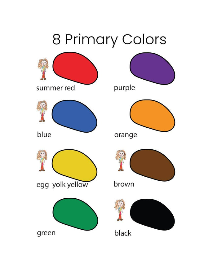 32 Colors in a Muslin Bag