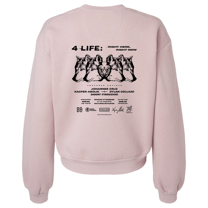 4LIFE Cropped Crewneck
