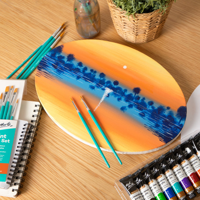 6 Piece Paint Brush Set - Small