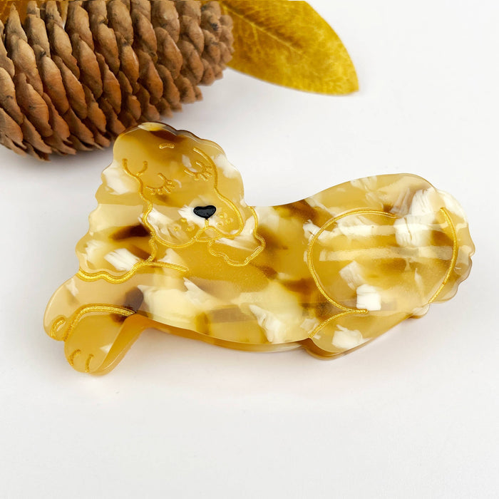 Acetate Cute Animal Pet Dog Hair Clips: B-GermanShepherd