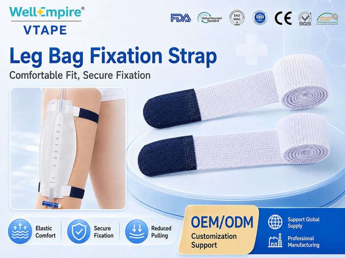Adjustable Urine Bag Leg Strap – Nylon Drainage Tube Holder