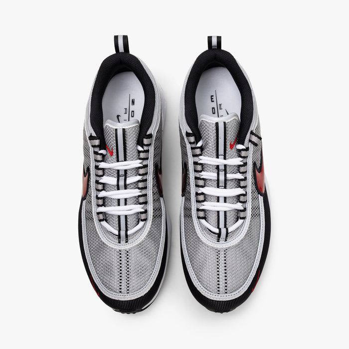 Nike Air Zoom Spiridon SP Metallic Silver / Sport Red