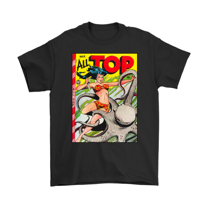 ALL TOP COMICS 1949 - GOLDEN AGE TURBO TEE!