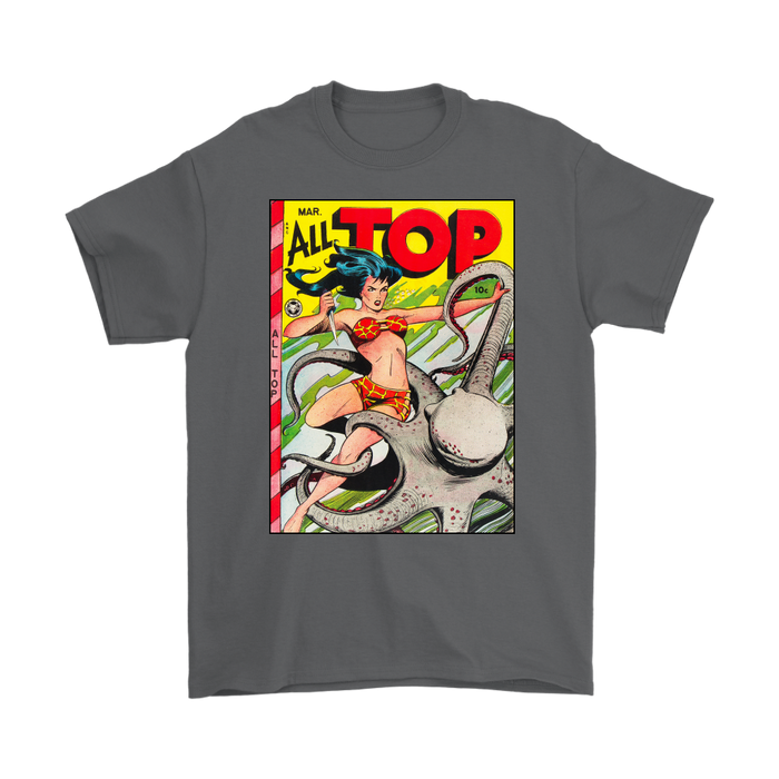 ALL TOP COMICS 1949 - GOLDEN AGE TURBO TEE!