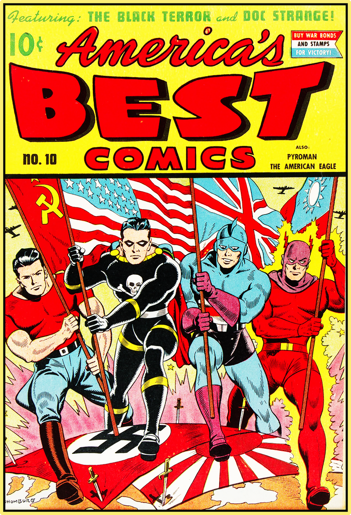 AMERICA'S BEST COMICS 1944 - GOLDEN AGE TURBO TEE!
