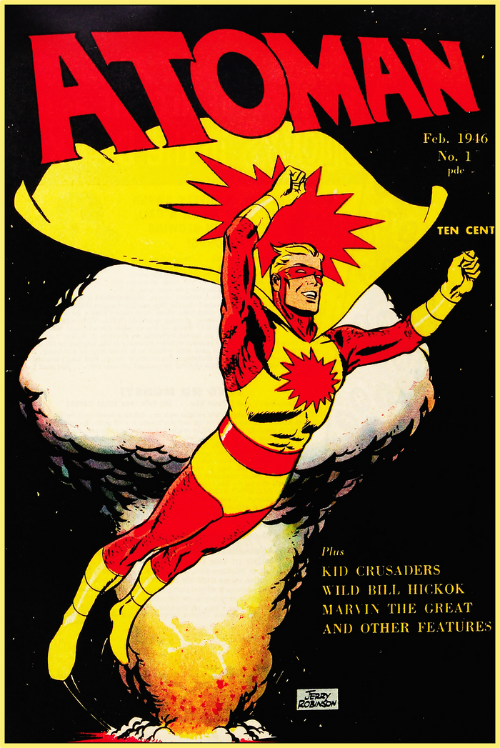 ATOMAN 1946 - GOLDEN AGE TURBO TEE!