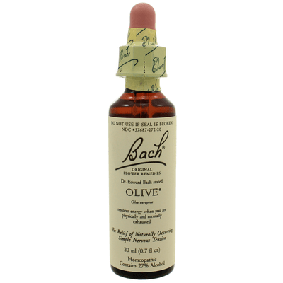 Bach Olive 20 ml .70 Oz - The Oasis of Health