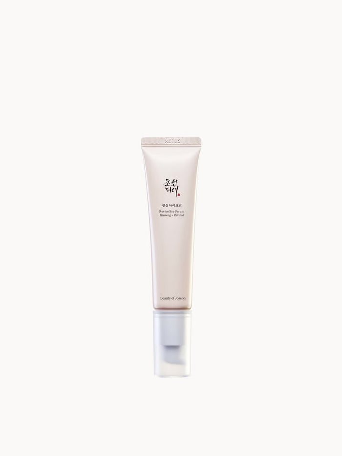 Beauty of Joseon Revive Eye Serum with ginseng and retinal in a 30ml bottle, designed for eye care and skin rejuvenation.