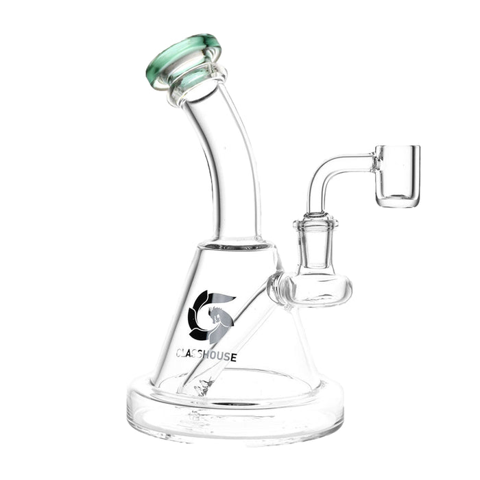 Bent Neck Glass Dab Rig - INHALCO