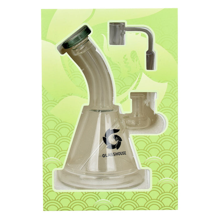 Bent Neck Glass Dab Rig - INHALCO