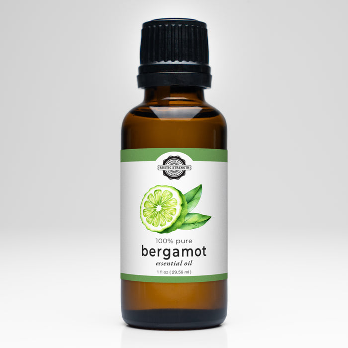 Rustic Strength - Essential Oil | 1oz Amber Glass Vial | Bergamot