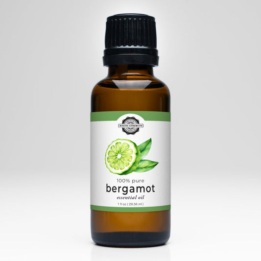 Rustic Strength - Essential Oil | 1oz Amber Glass Vial | Bergamot