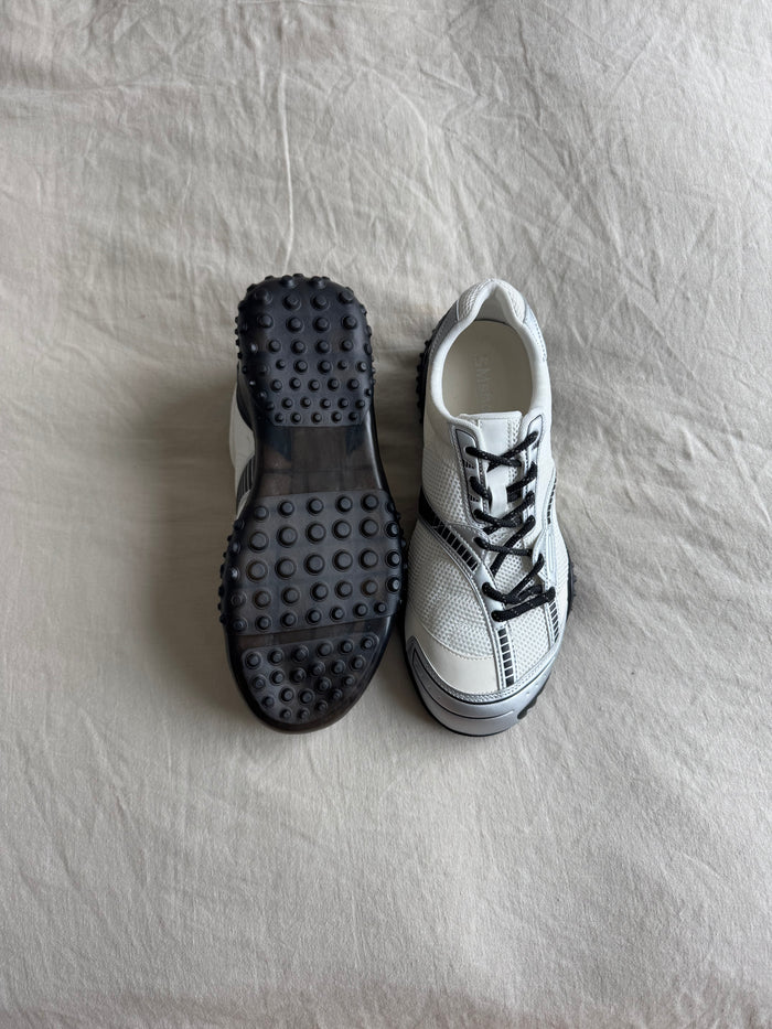Black and White Jooun Sneakers