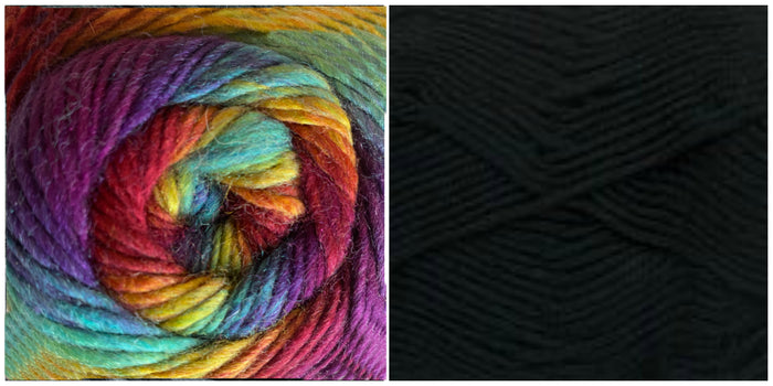 BLACK + PRISM - Embossed Fascination Shawl KIT