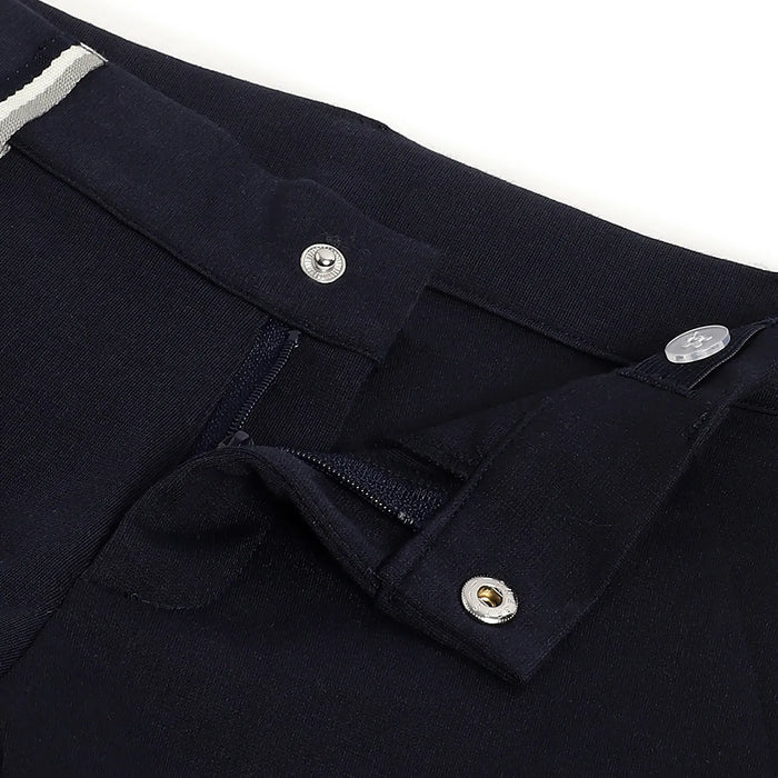 Boys Blue Regular Fit Trousers