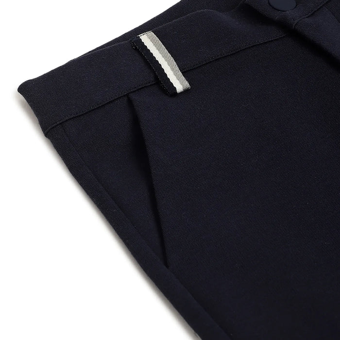 Boys Blue Regular Fit Trousers
