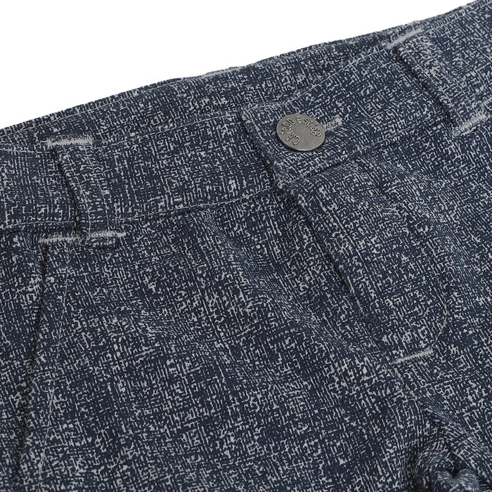 Boys Grey Cotton Trousers
