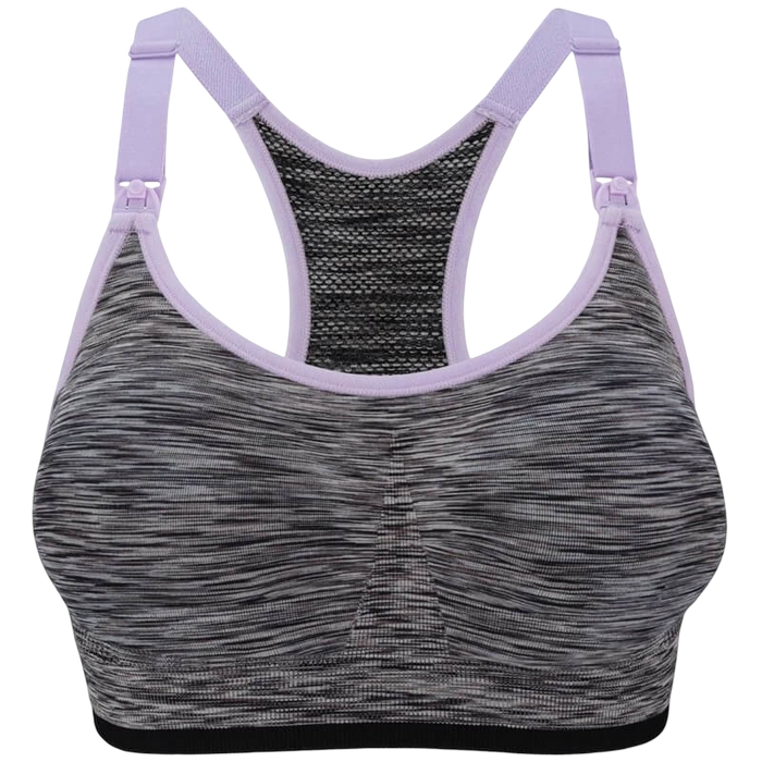 Bravado Designs Body Silk Seamless Rhythm Nursing Bra - Black Spacedye