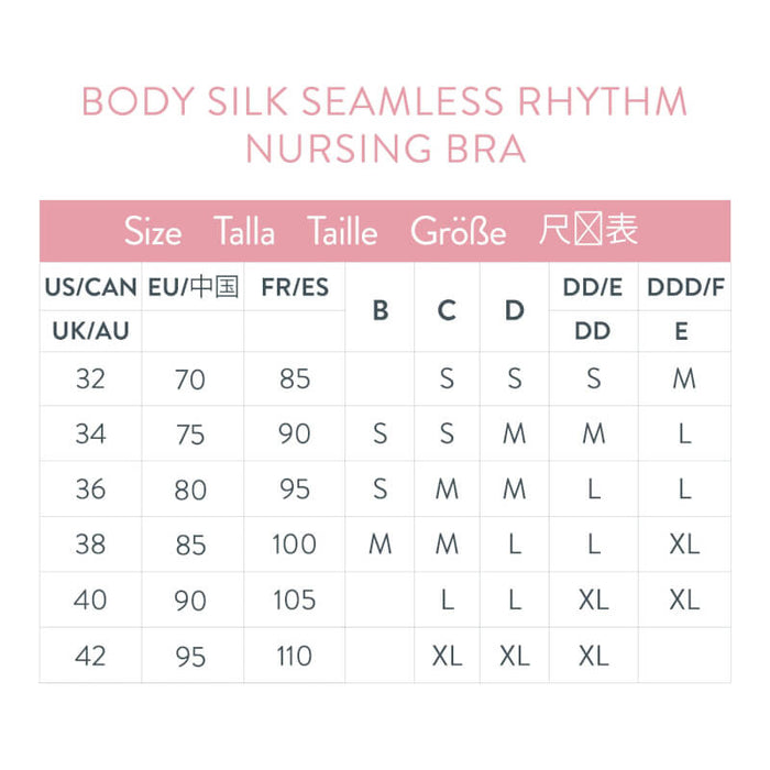 Bravado Designs Body Silk Seamless Rhythm Nursing Bra - Black Spacedye