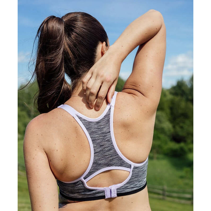 Bravado Designs Body Silk Seamless Rhythm Nursing Bra - Black Spacedye